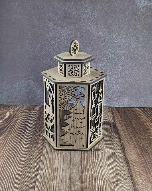 Christmas lantern - A & C Creative Concoctions