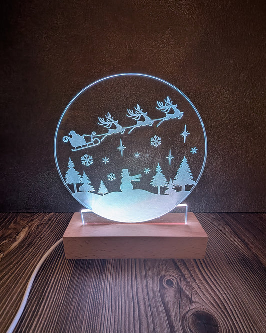 Festive Acrylic light decoration