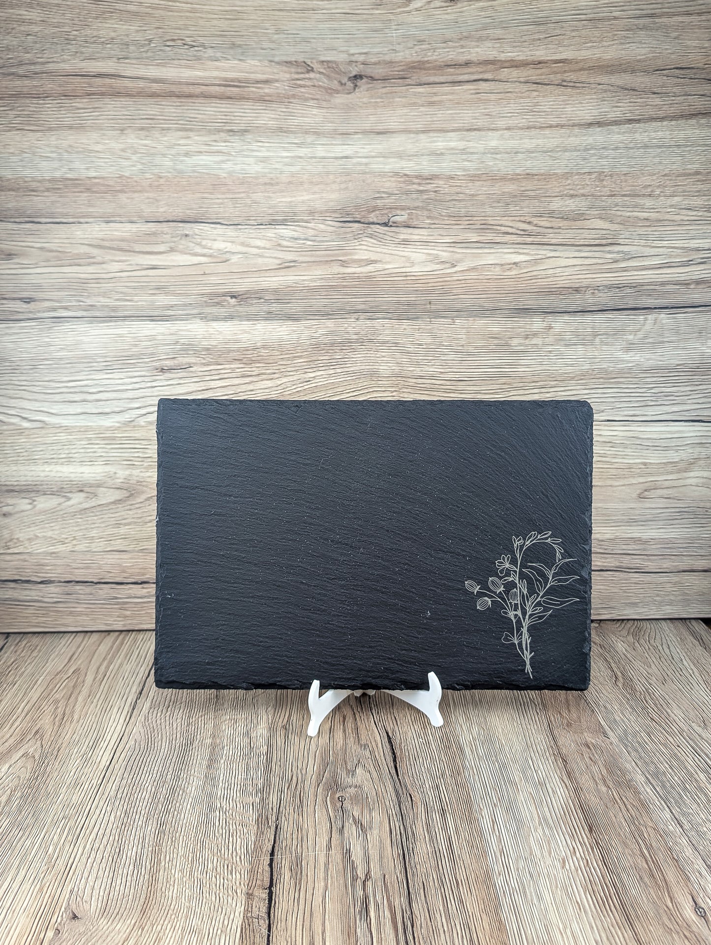 Slate Placemat & Coaster Set Floral