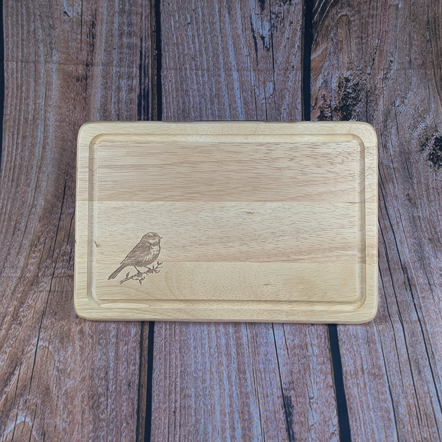 Garden Bird Rectangle Cutting Board