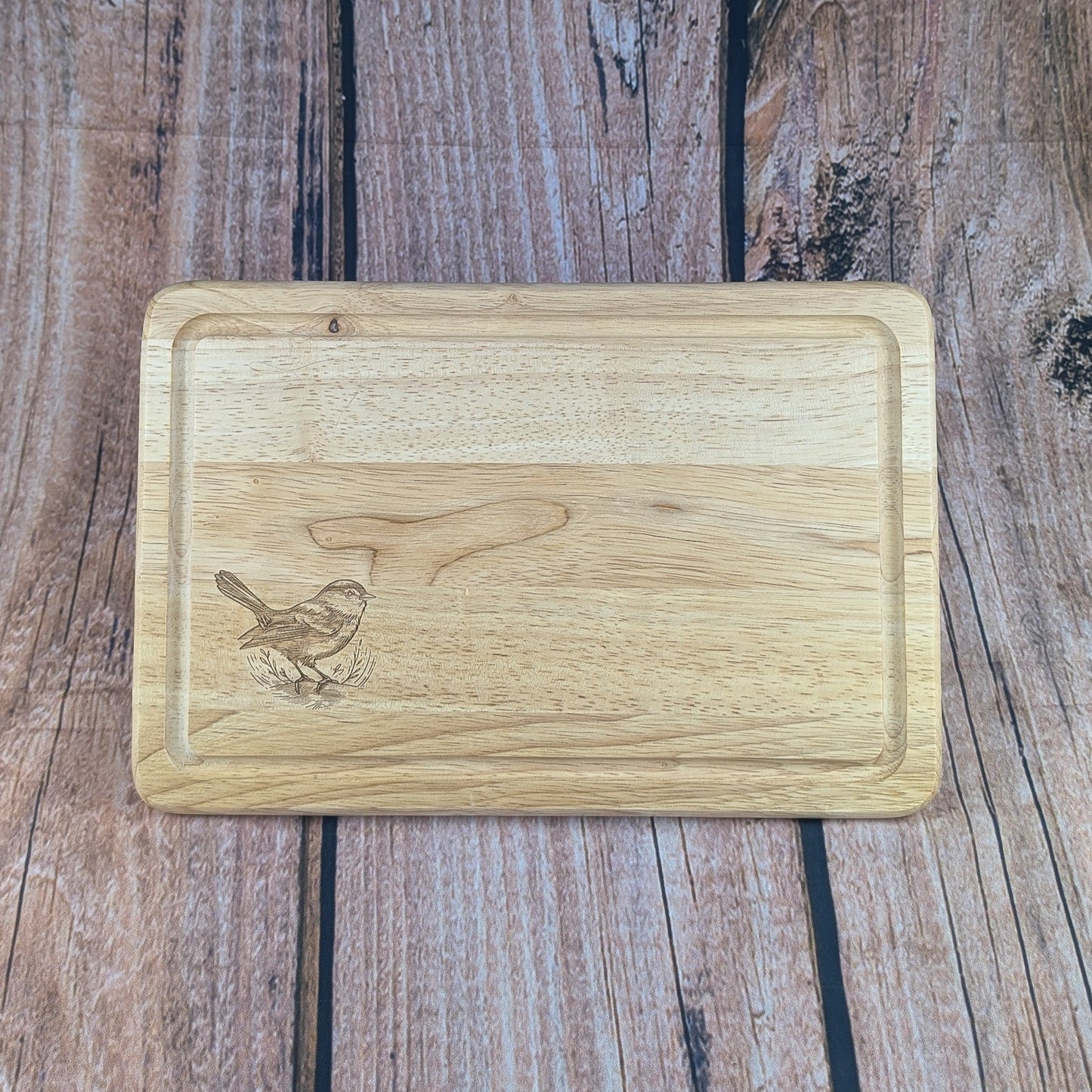 Blue Tit Rectangle Cutting Board