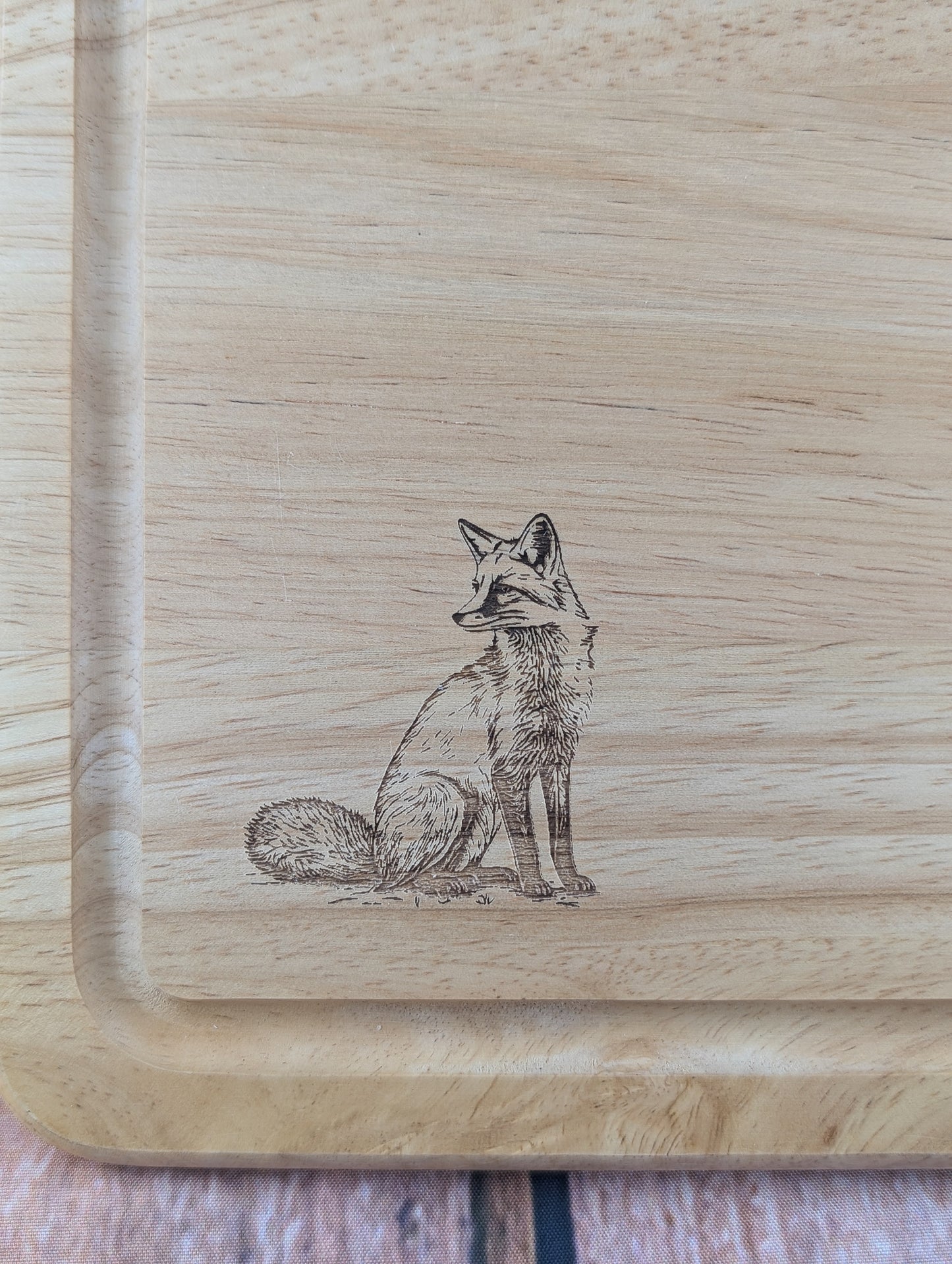 Fox Rectangle Cutting Board