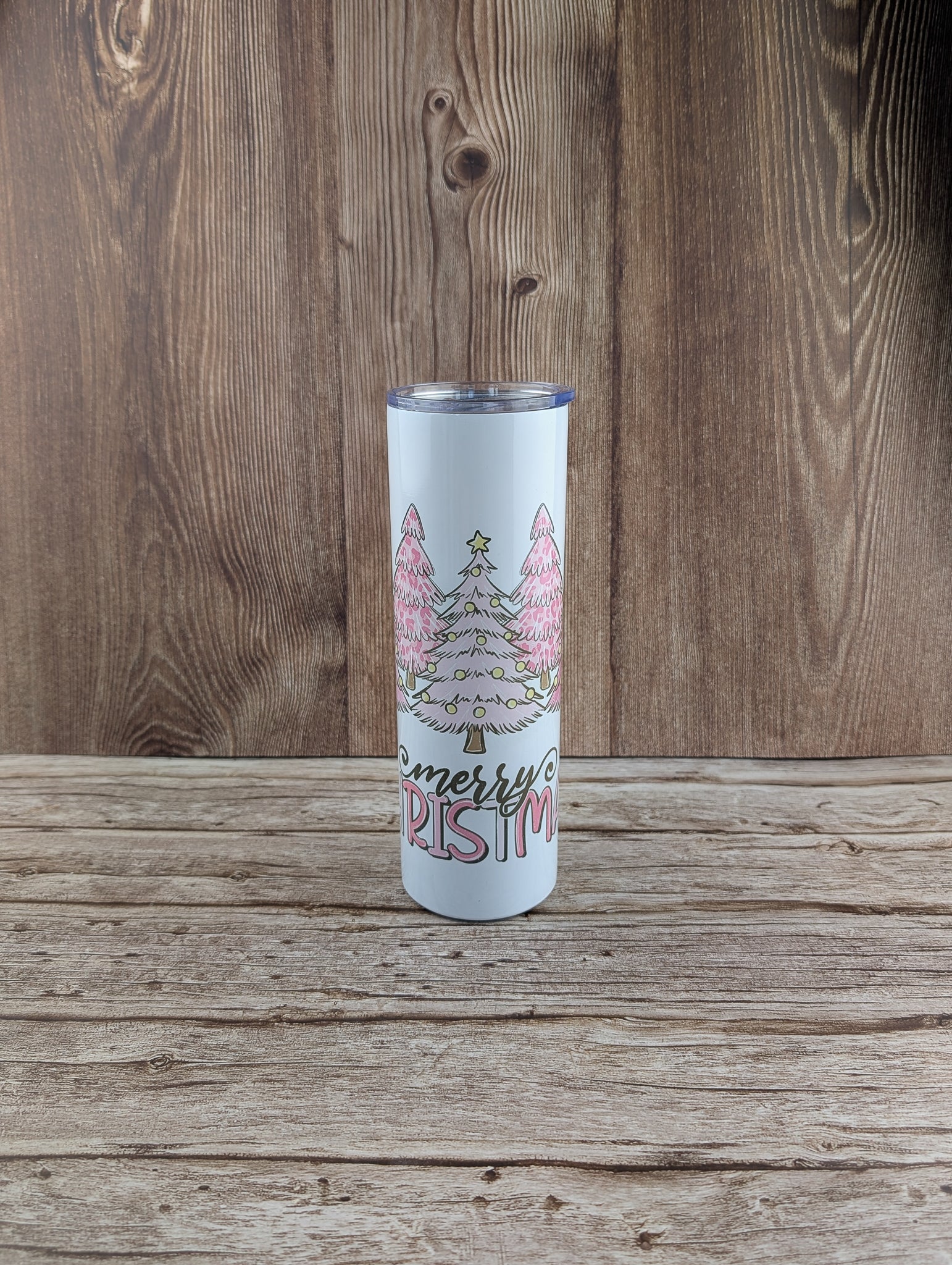 30oz slimline tumblers - Merry Christmas - A & C Creative Concoctions