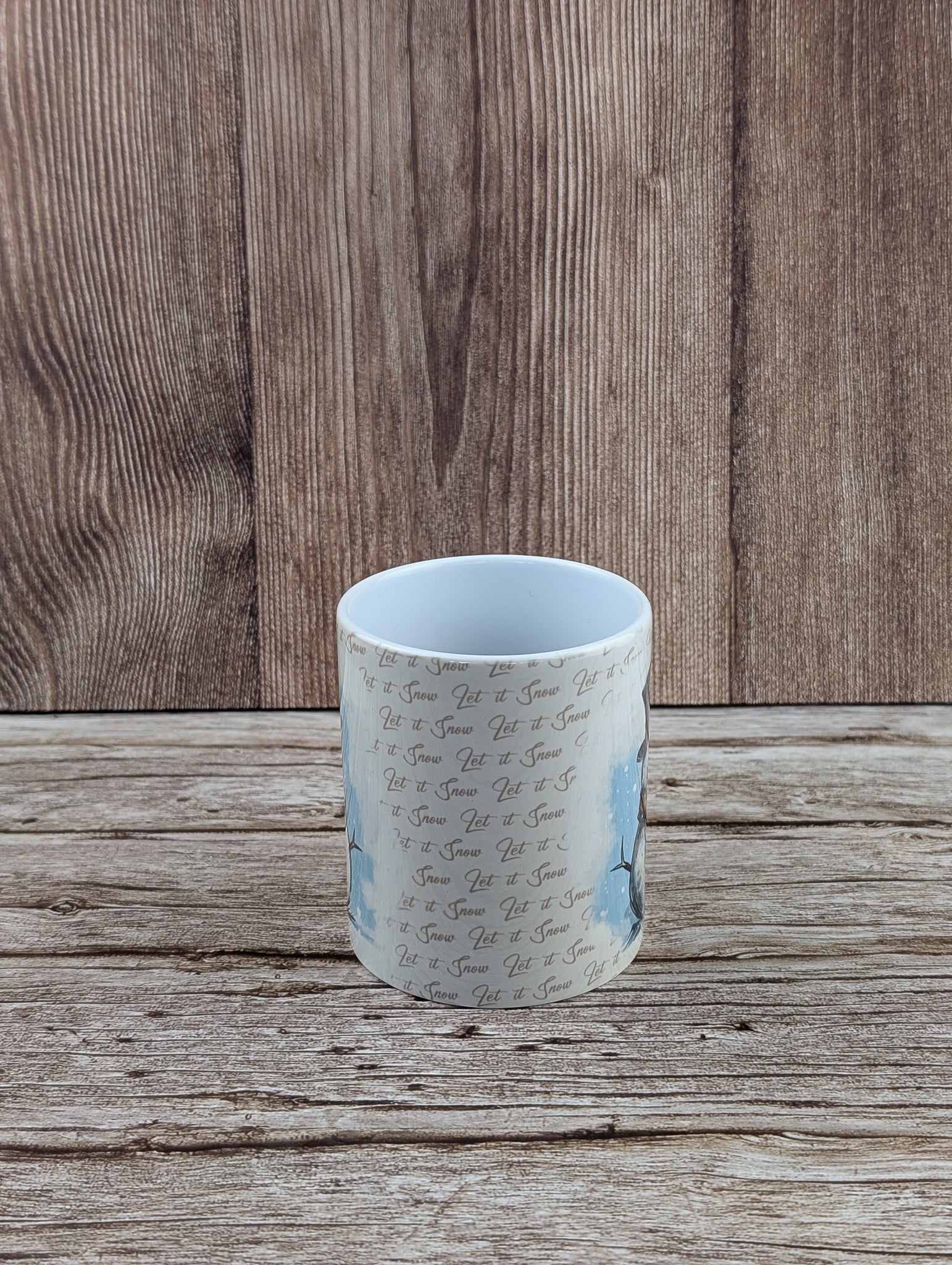 Snowman Ceramic White mug - A & C Creative Concoctions