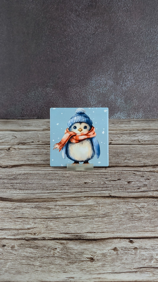 Christmas animal Ceramic Coasters - A & C Creative Concoctions