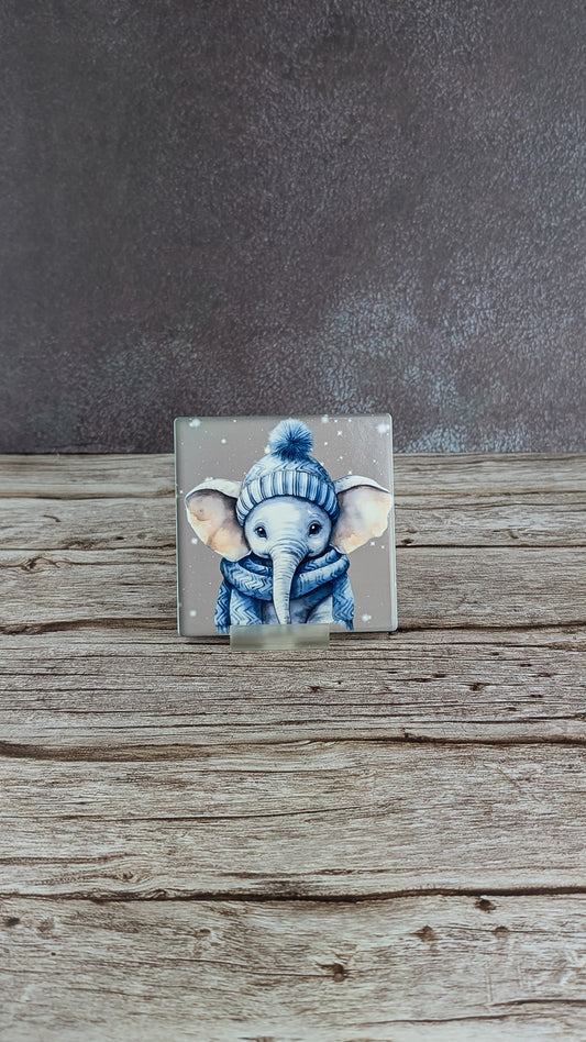 Christmas animal Ceramic Coasters - A & C Creative Concoctions