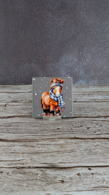 Christmas animal Ceramic Coasters - A & C Creative Concoctions