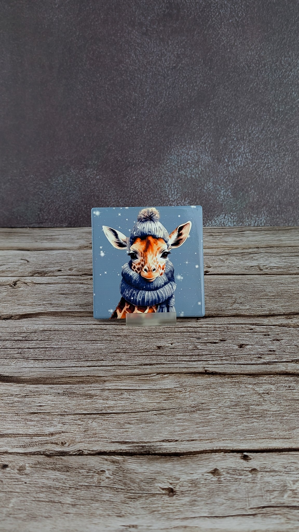 Christmas animal Ceramic Coasters - A & C Creative Concoctions