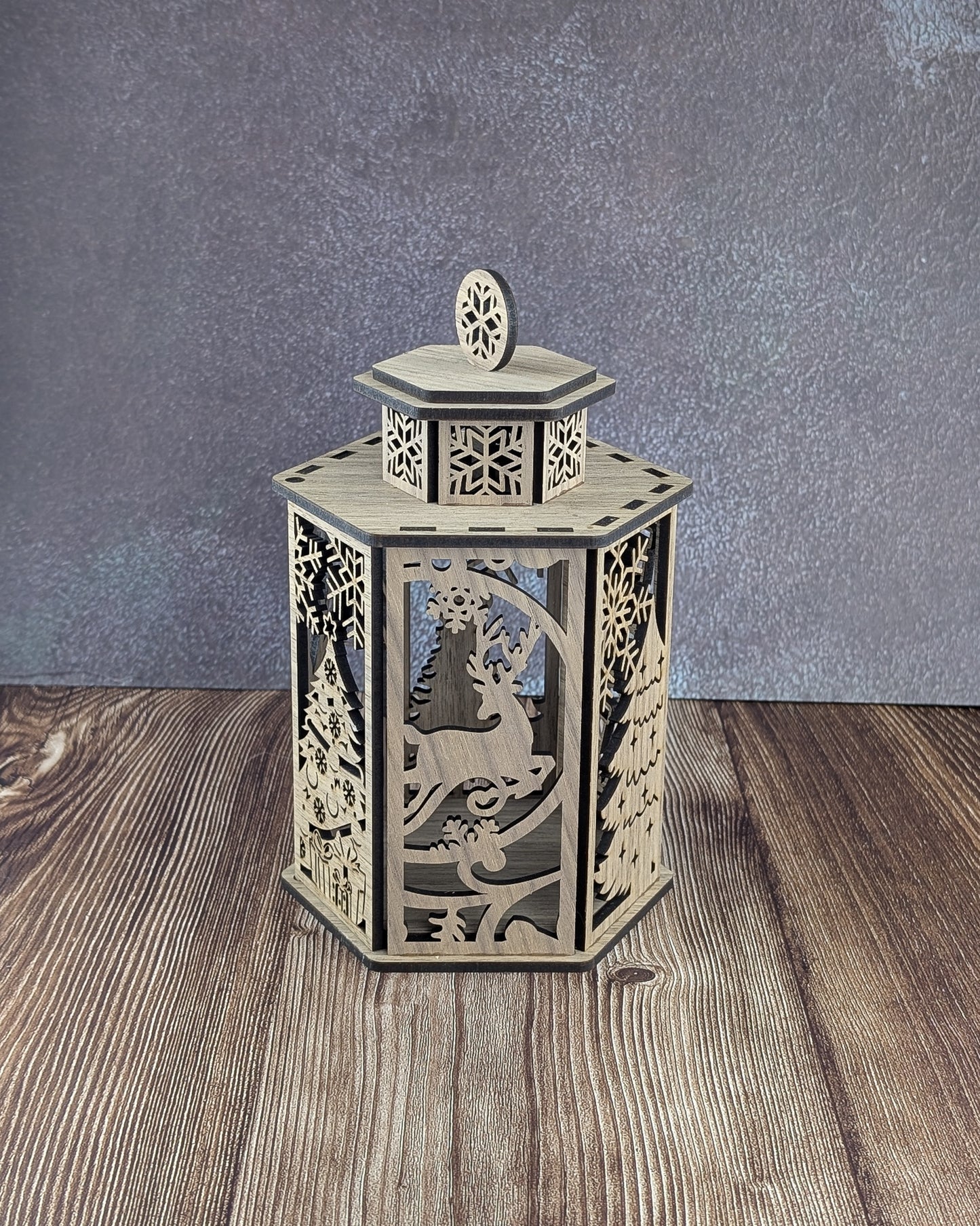 Christmas lantern - A & C Creative Concoctions