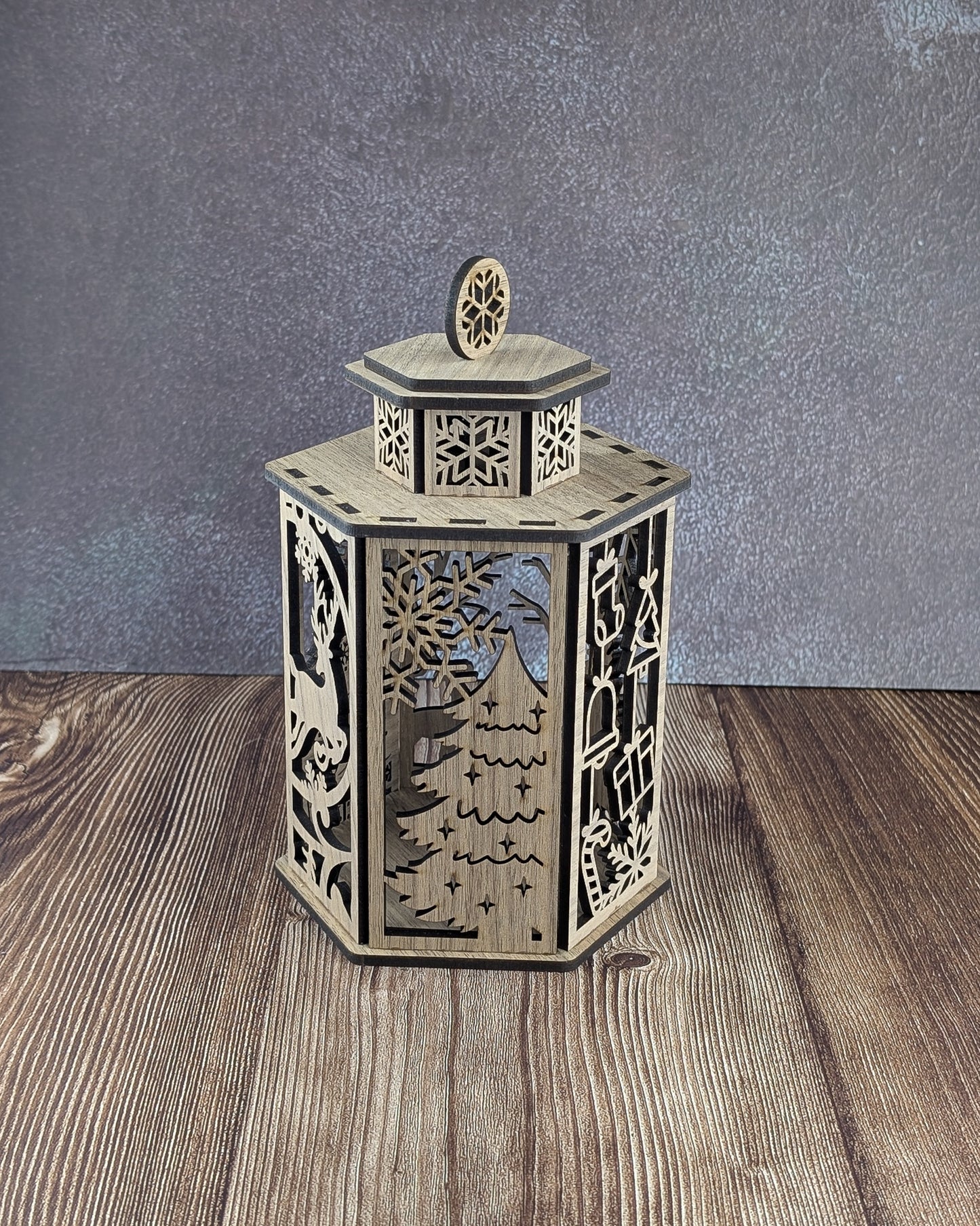 Christmas lantern - A & C Creative Concoctions