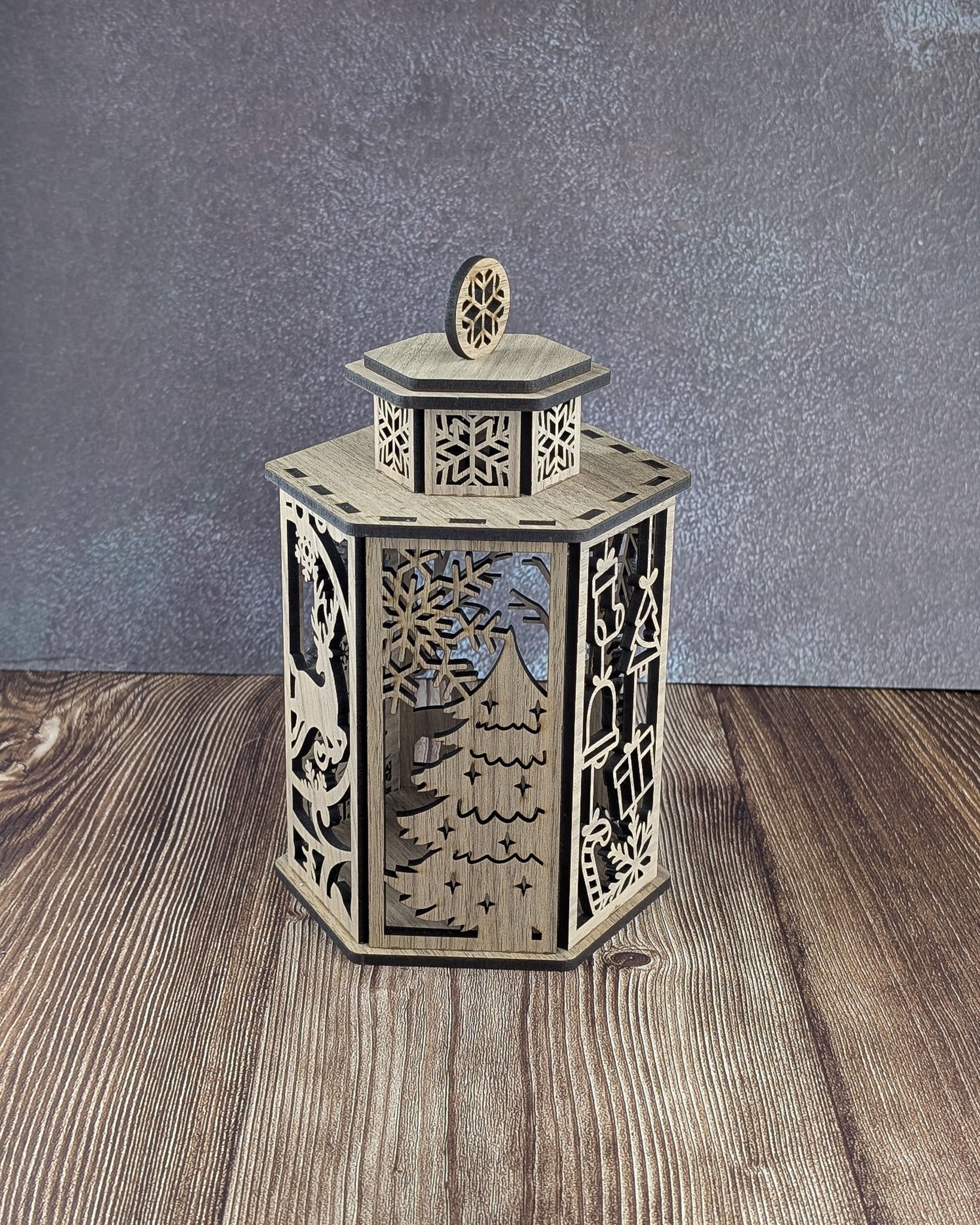 Christmas lantern - A & C Creative Concoctions