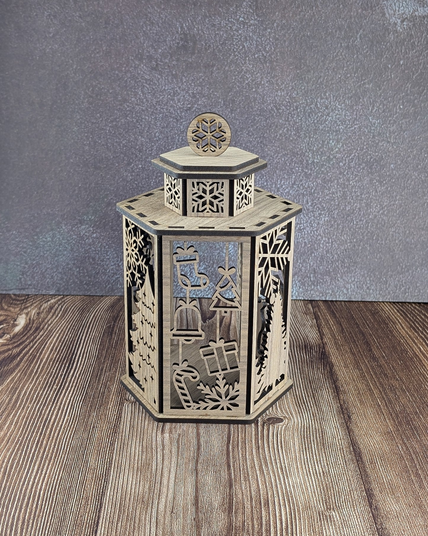 Christmas lantern - A & C Creative Concoctions