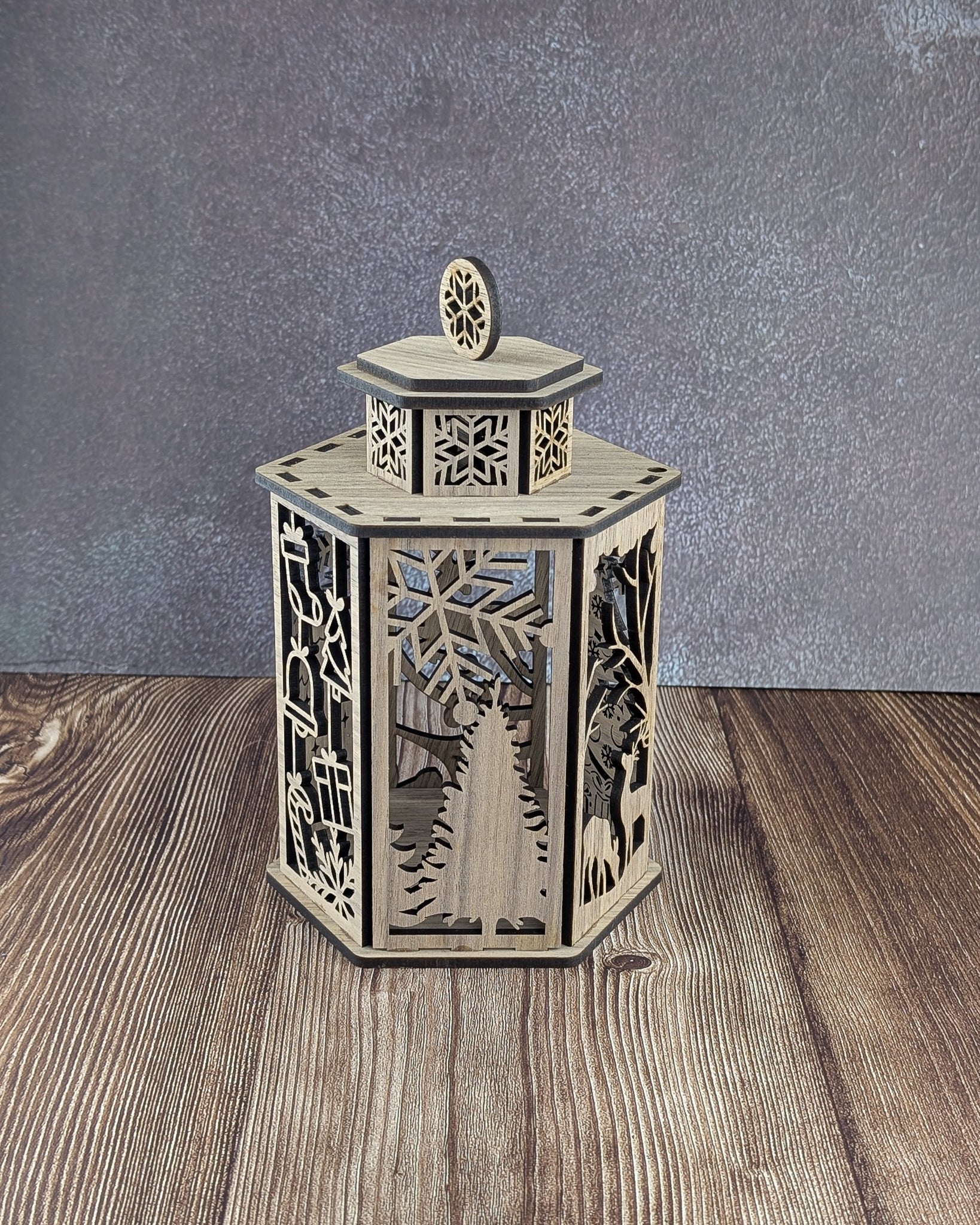 Christmas lantern - A & C Creative Concoctions