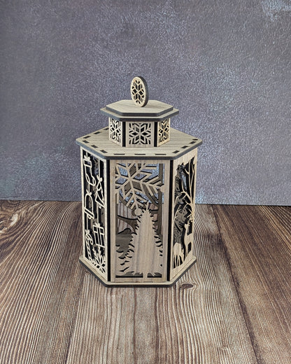 Christmas lantern - A & C Creative Concoctions