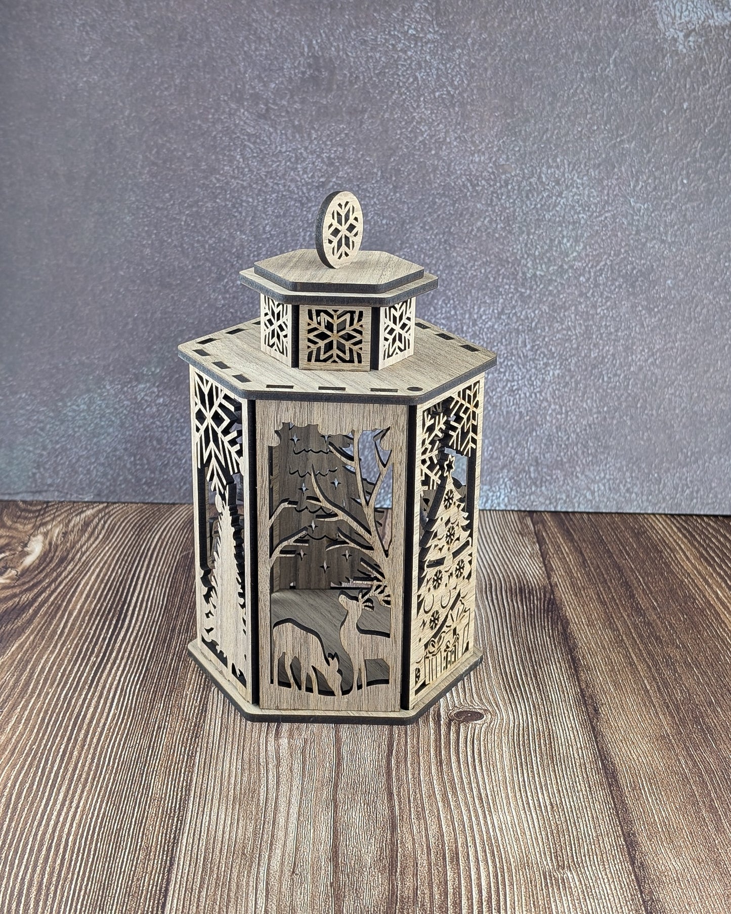 Christmas lantern - A & C Creative Concoctions