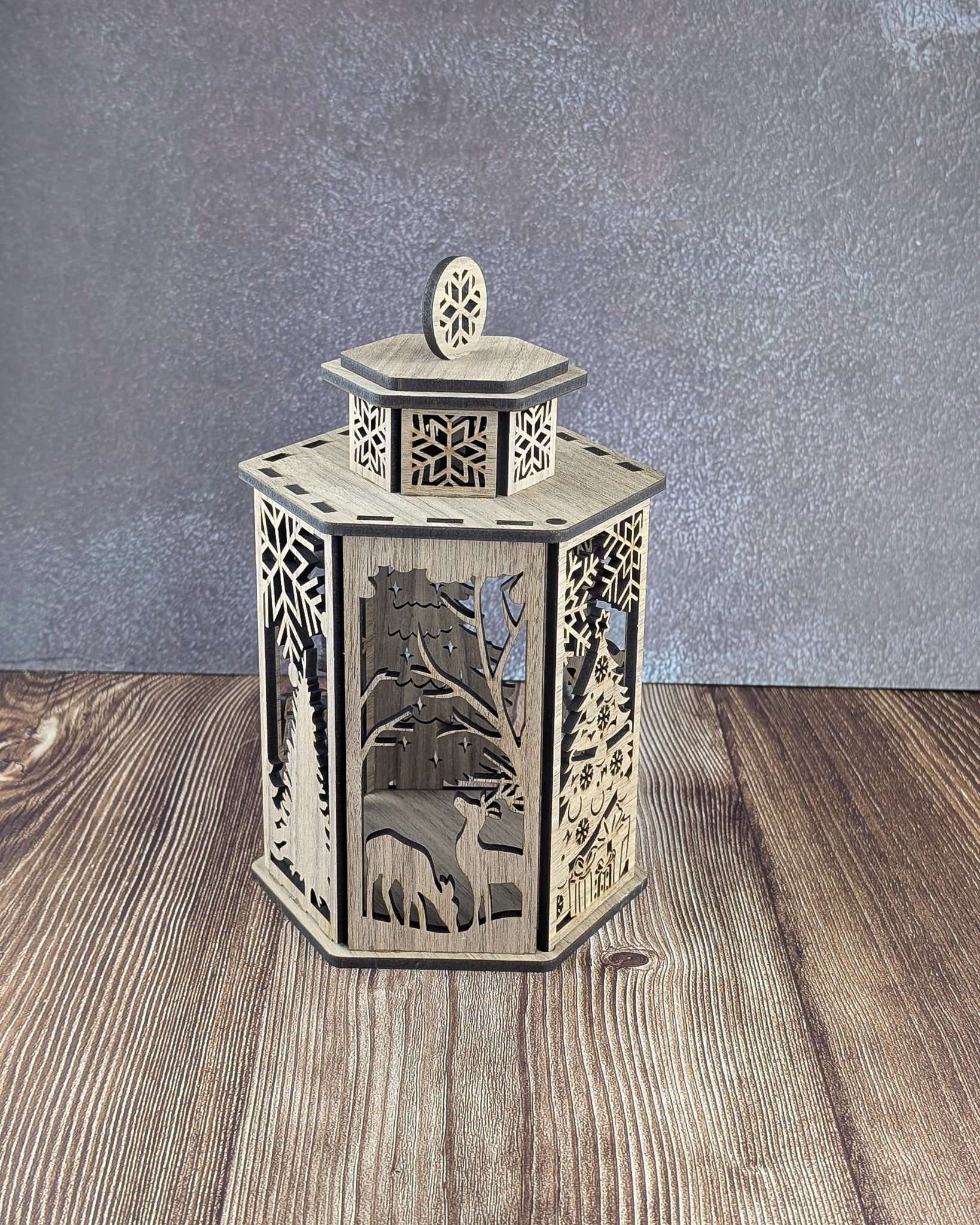 Christmas lantern - A & C Creative Concoctions