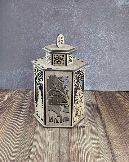 Christmas lantern - A & C Creative Concoctions