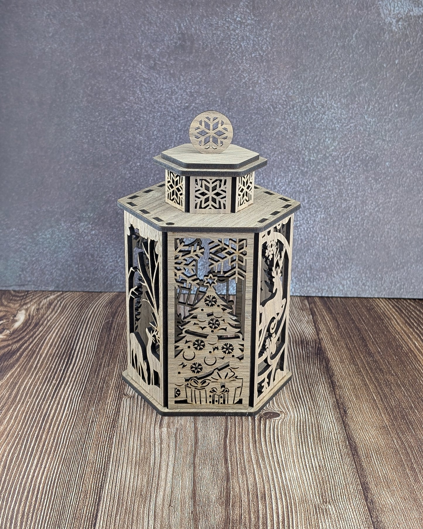 Christmas lantern - A & C Creative Concoctions