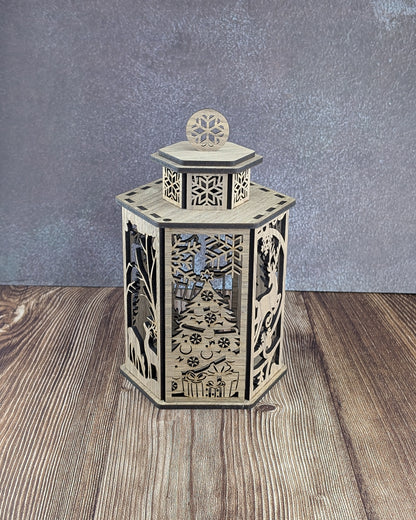 Christmas lantern - A & C Creative Concoctions