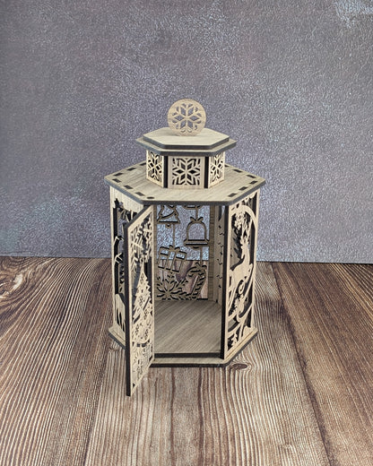 Christmas lantern - A & C Creative Concoctions