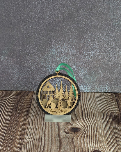 Christmas 3D Wooden Tree Decorations - A & C Creative Concoctions