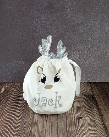 Velvet sweet / small gift bags - personalised