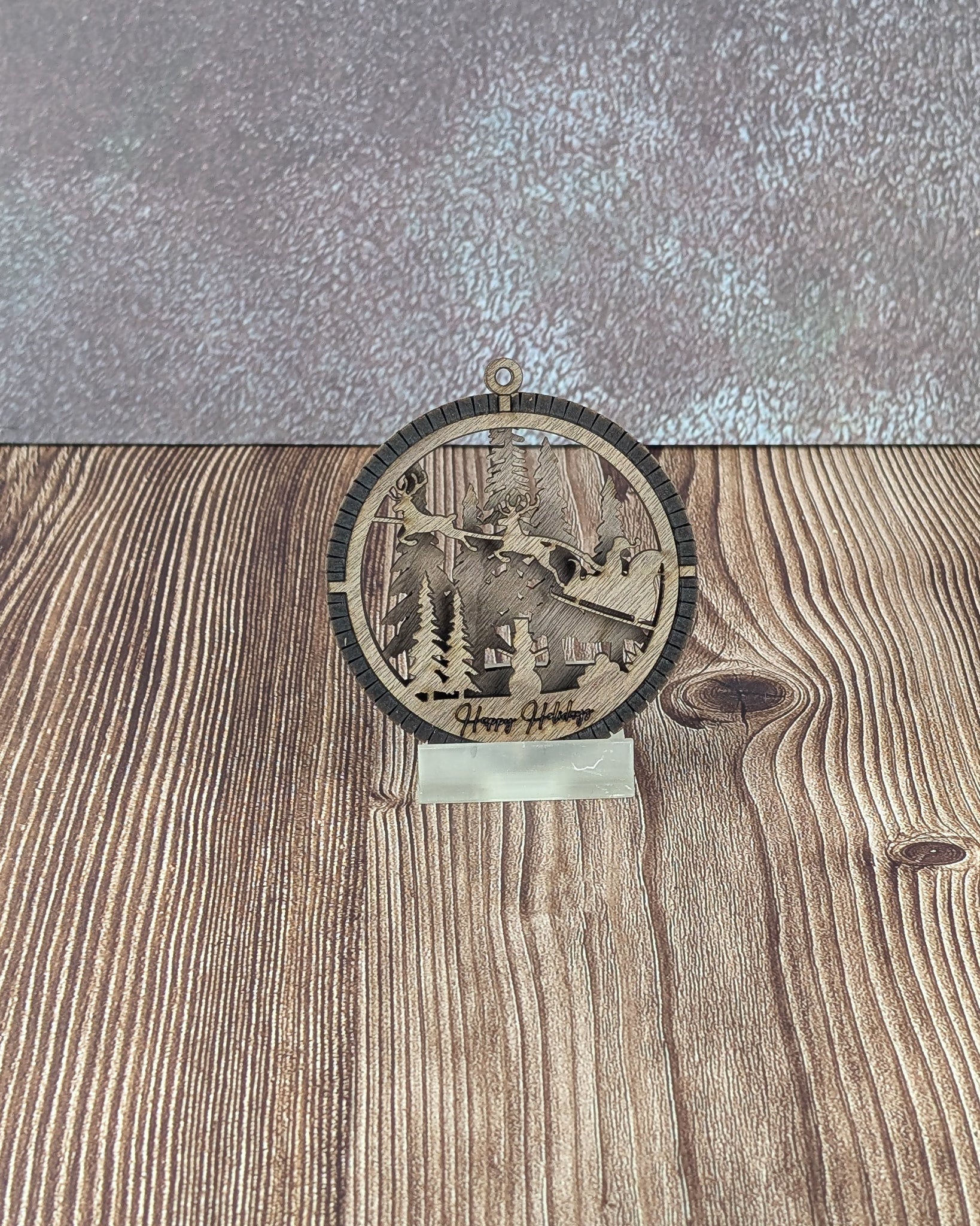 Christmas 3D Wooden Tree Decorations - A & C Creative Concoctions