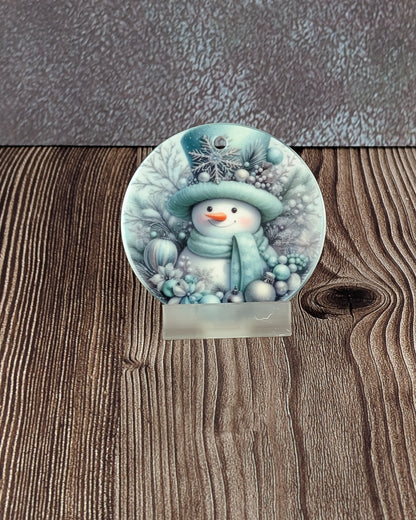 Snowman Ceramic Christmas decorations