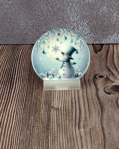 Snowman Ceramic Christmas decorations