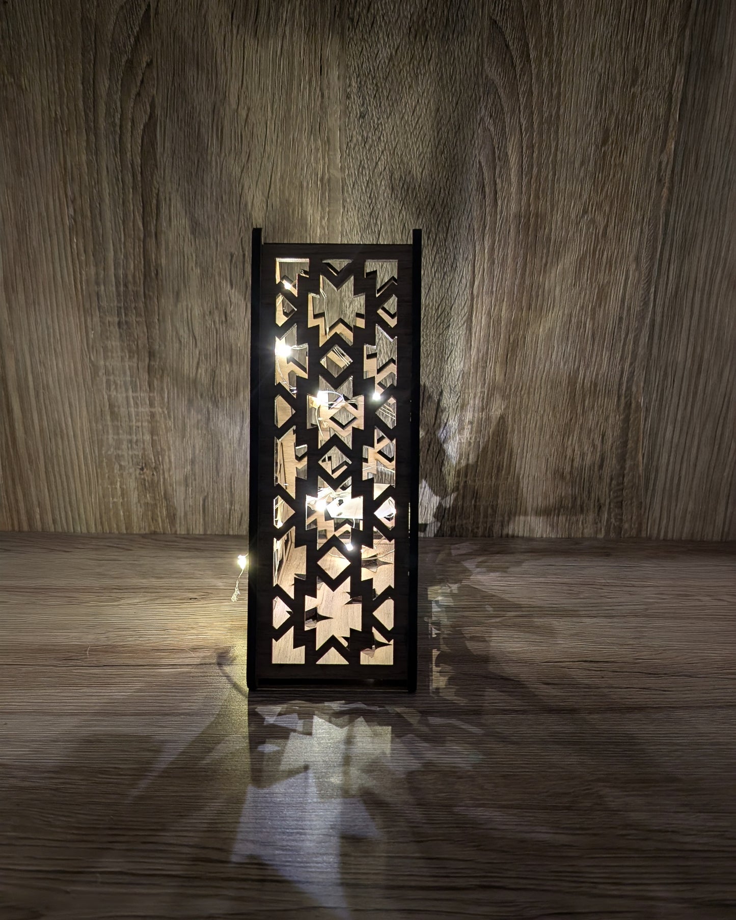 Christmas Wooden Light Boxes