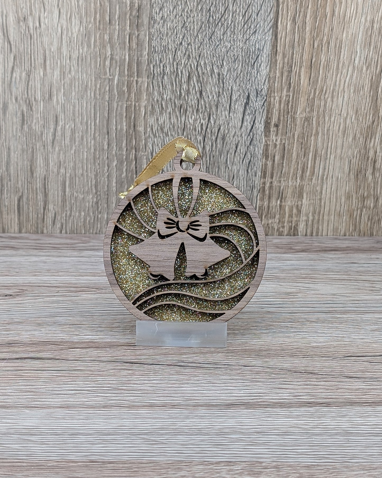 Christmas 2D Wooden Tree Decorations