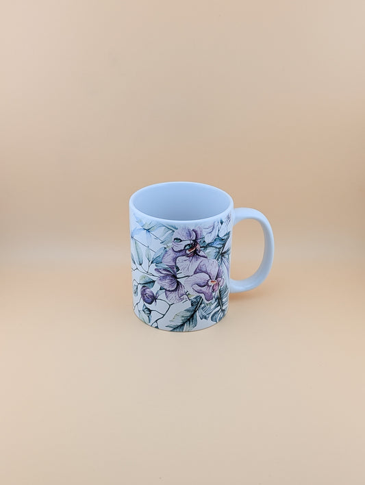 Watercolour Hummingbird Cup