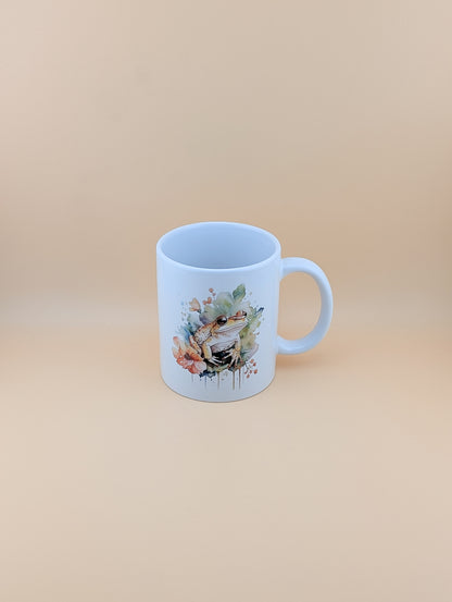 Watercolour Frog Cup