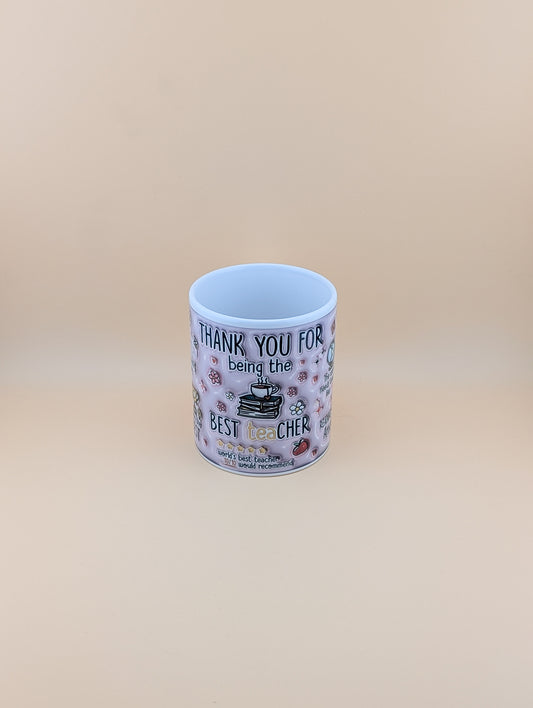 Thank you for being the best teacher Cup