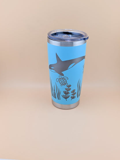 Sea Life wrap 20oz Thermal Tumbler