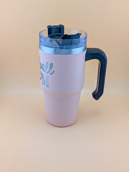 Football Mum 20oz Thermal Tumblers with Handle