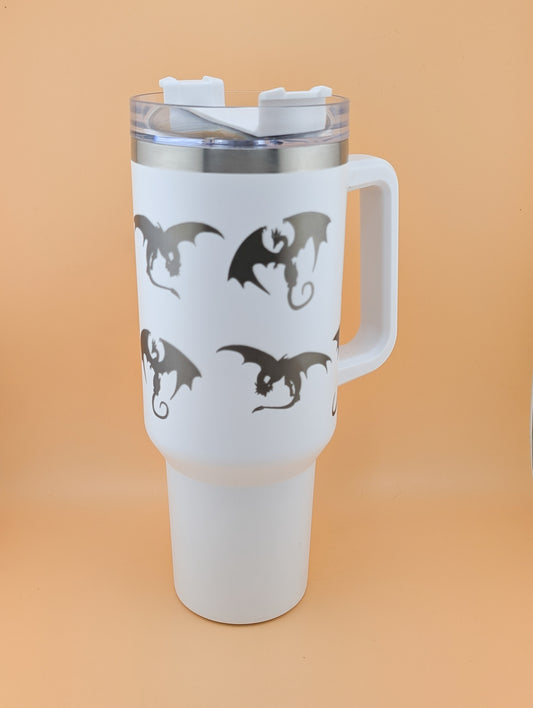 40oz Dragon wrap Thermal Tumbler