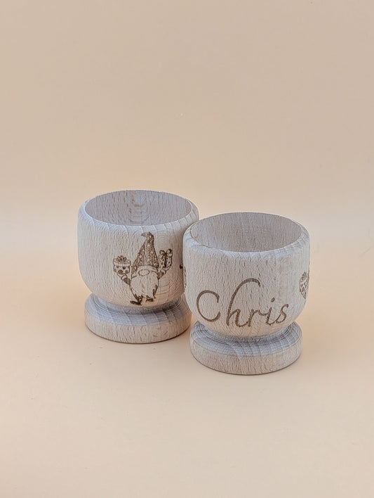 Wooden Egg Cups