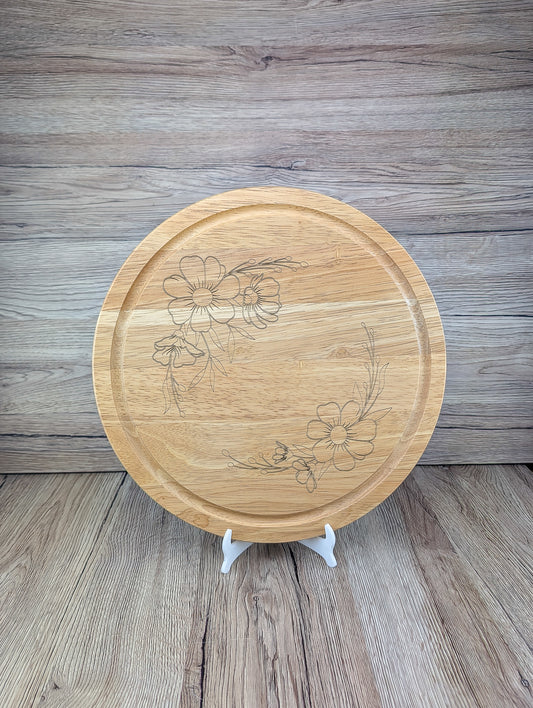 Floral Cutting board