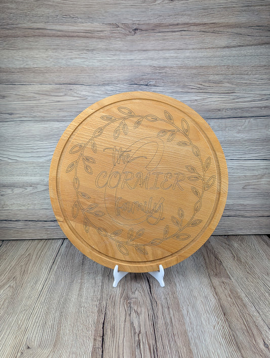 Family Name cutting board