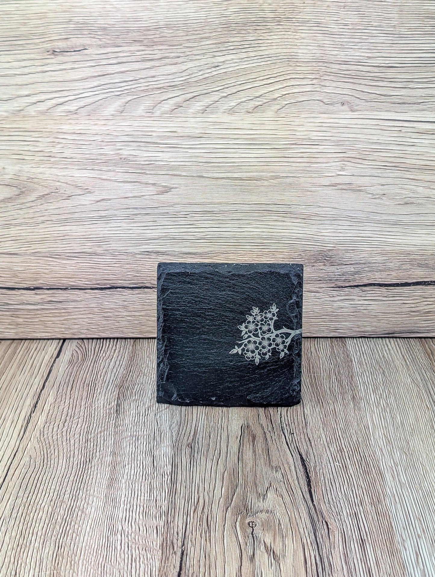 Slate Placemat & Coaster Set Tree Blossom