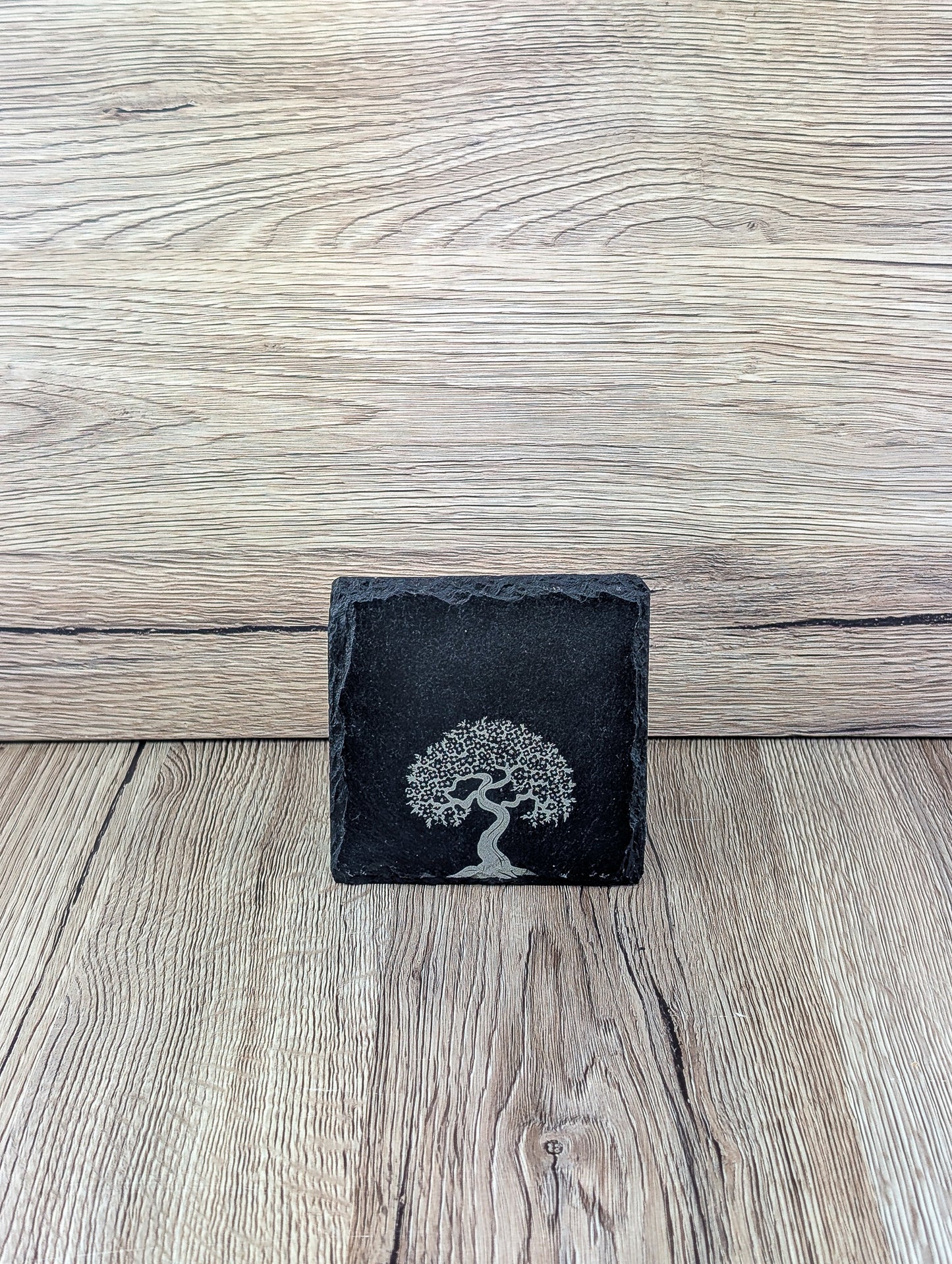 Slate Placemat & Coaster Set Tree Blossom