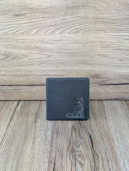 Slate Placemat & Coaster Set Animals