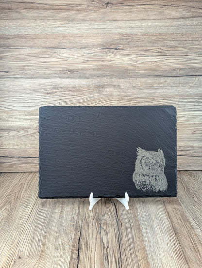 Slate Placemat & Coaster Set Animals