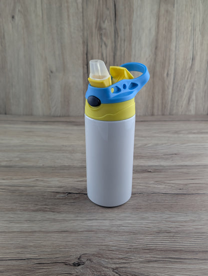 12oz Kids Flip Top Bottle with Elephant design