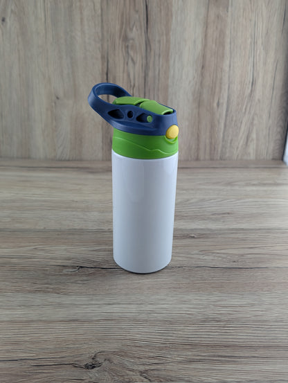 12oz Kids Flip Top Bottle with Elephant design