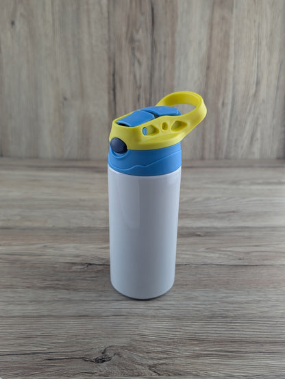 12oz Kids Flip Top Bottle with Elephant design