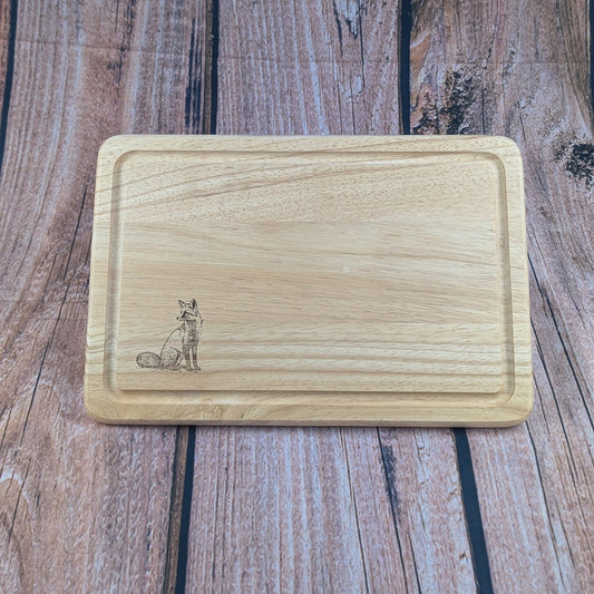 Fox Rectangle Cutting Board