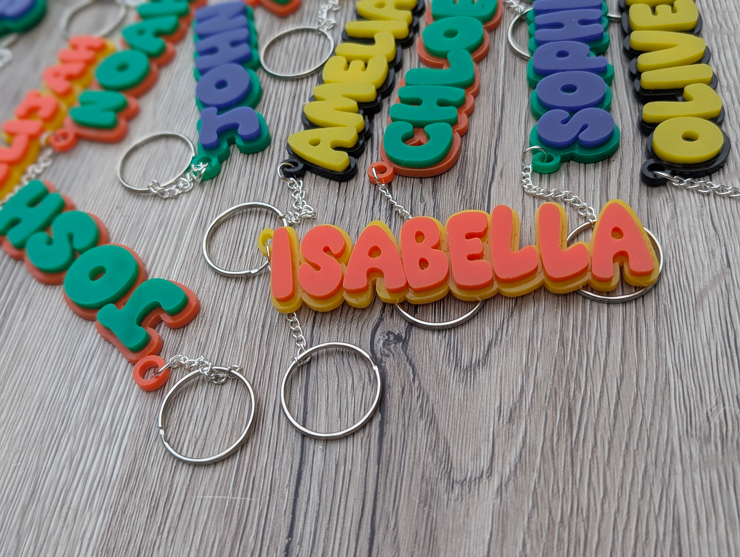 Acrylic Key Chains