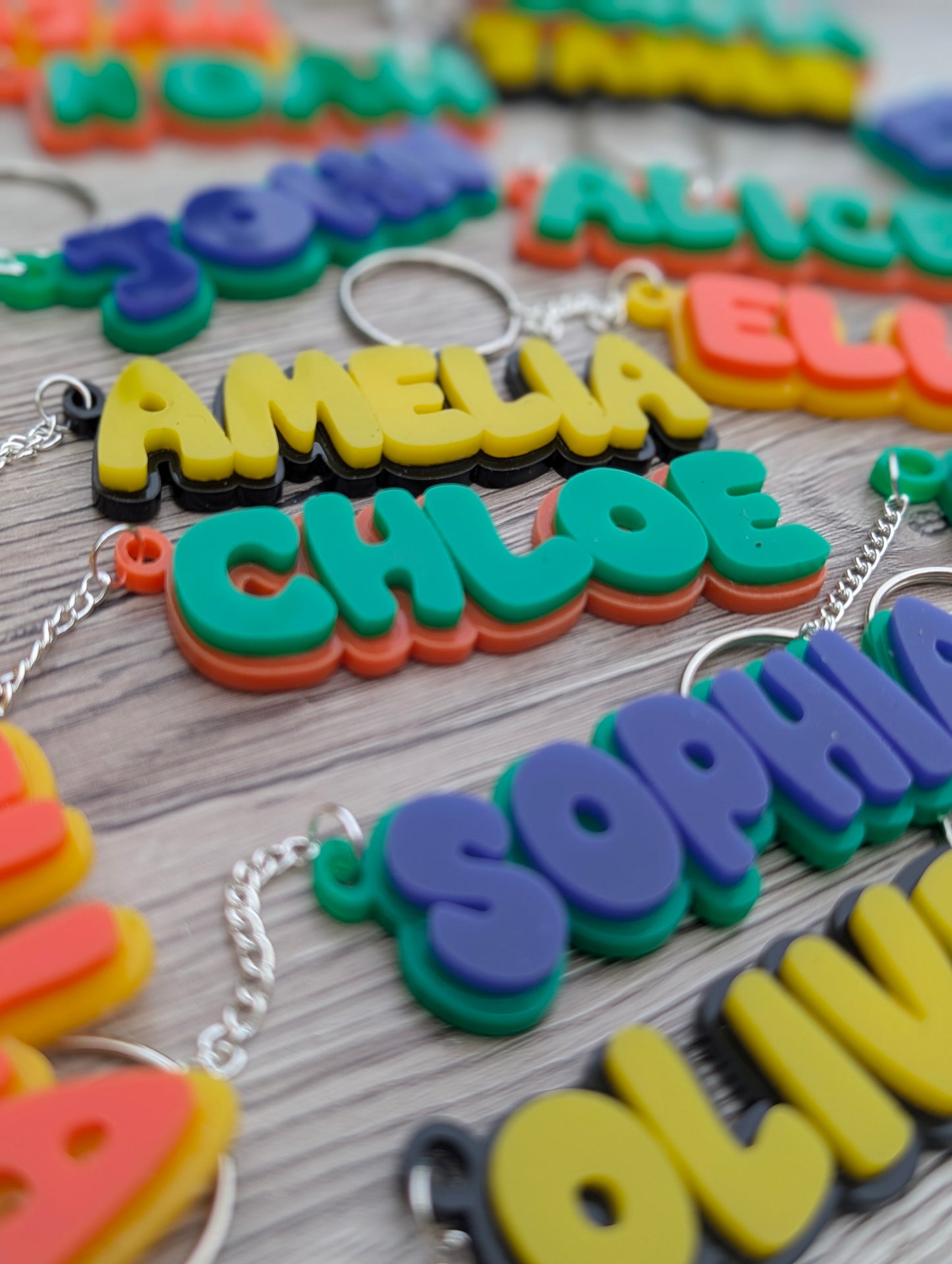 Acrylic Key Chains